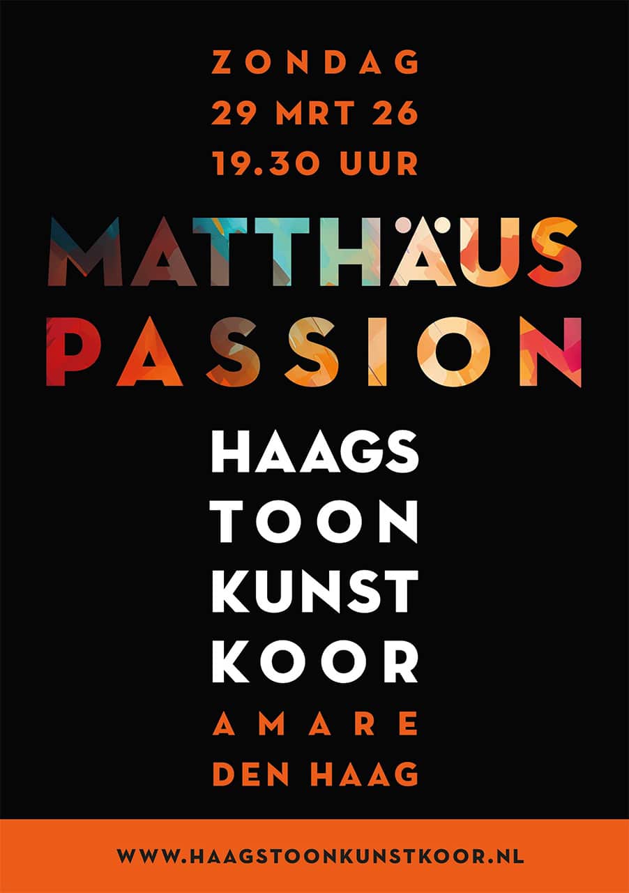 Flyer Weihnachtsoratorium Haags Toonkunstkoor